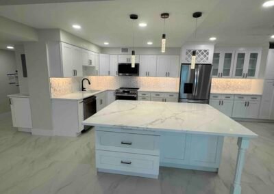 edwin flooring kitchen island in Largo, FL